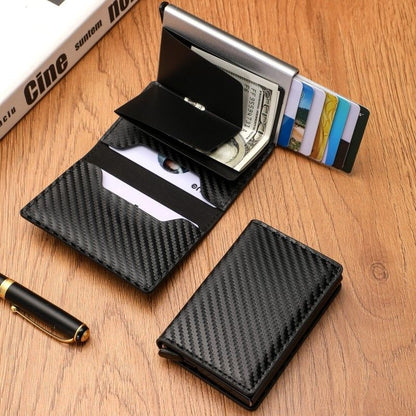 Billetera Tarjetero Desplegable - Billetera Anti Robo